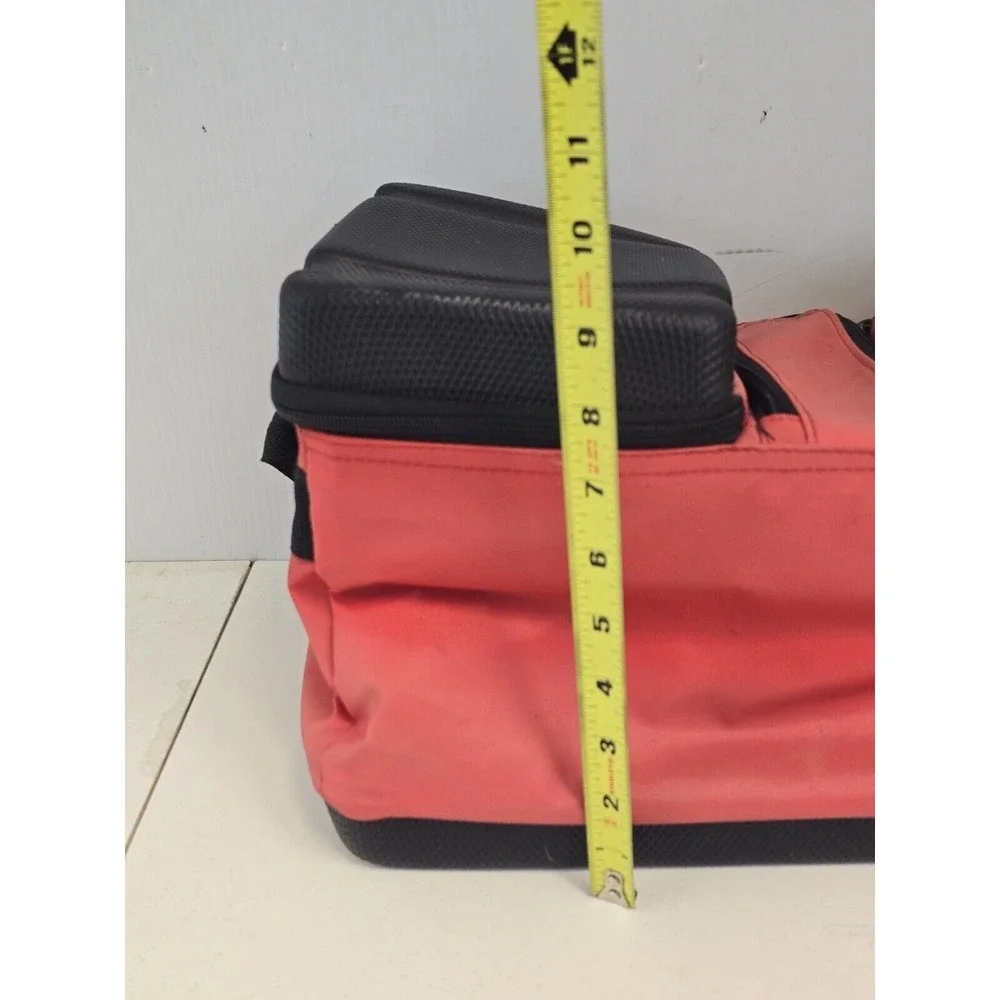 Snap on Goods Cold Storage Bag Cooler Box Red Koozie Norwood Rare HTF